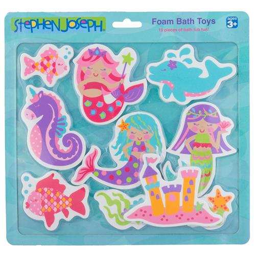 Mermaid Foam Bath Toys by Stephen Joseph