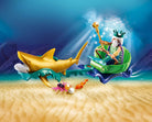 Mermaid King of The Sea with Shark Carriage by Playmobil 2