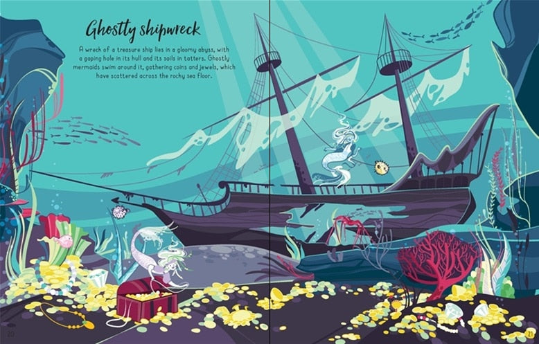 Mermaids Sticker Book by Usborne 2