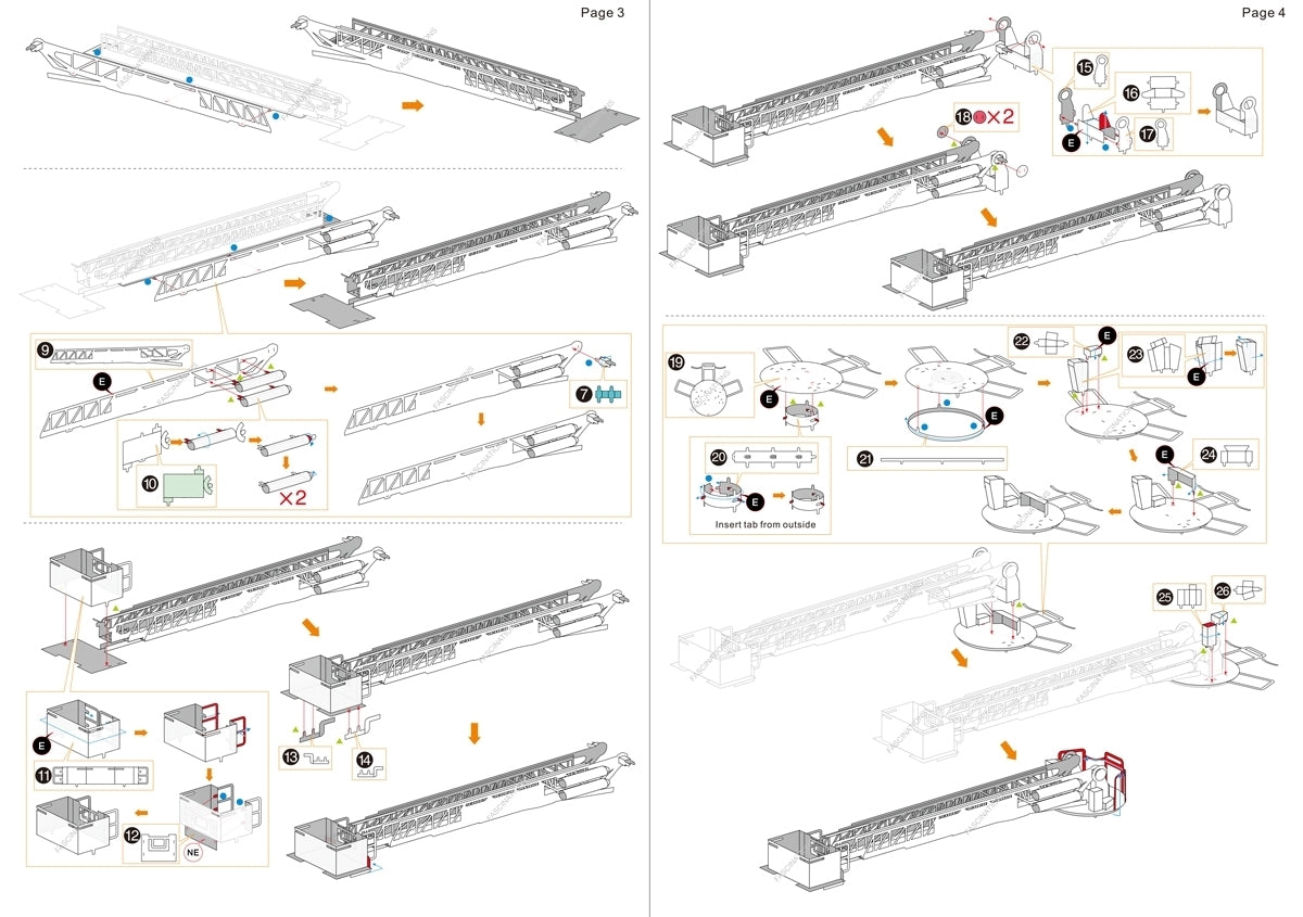 Metal Earth Fire Engine by Fascinations 6