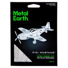 Metal Earth Mustang P 51 Airplane by Fascinations