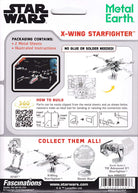 Metal Earth Star Wars X Wing Fighter by Fascinations 1