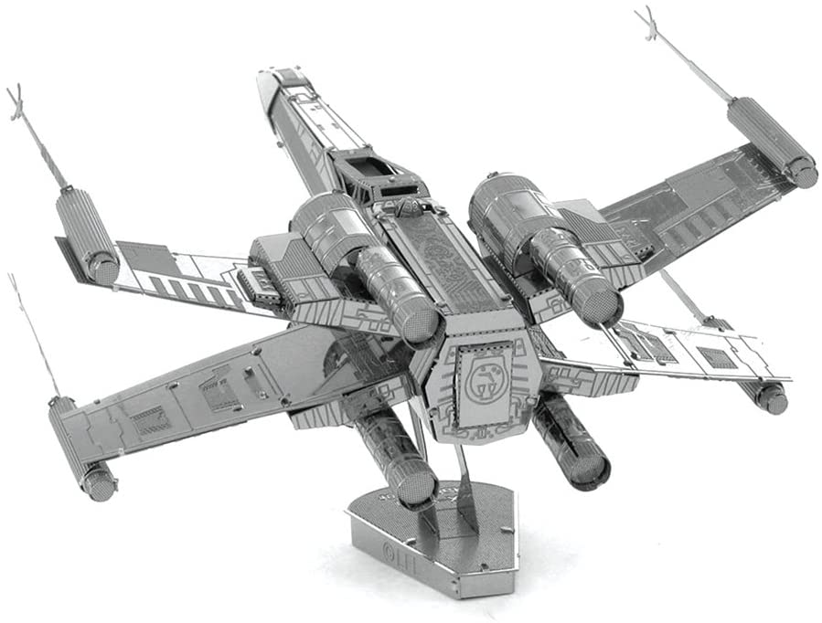 航空機デザイン メダルセット Metal Earth Star Wars X-Wing Fighter – A2Z Science & Toys