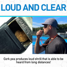 Metal Whistle with Lip Guard by Franklin 3