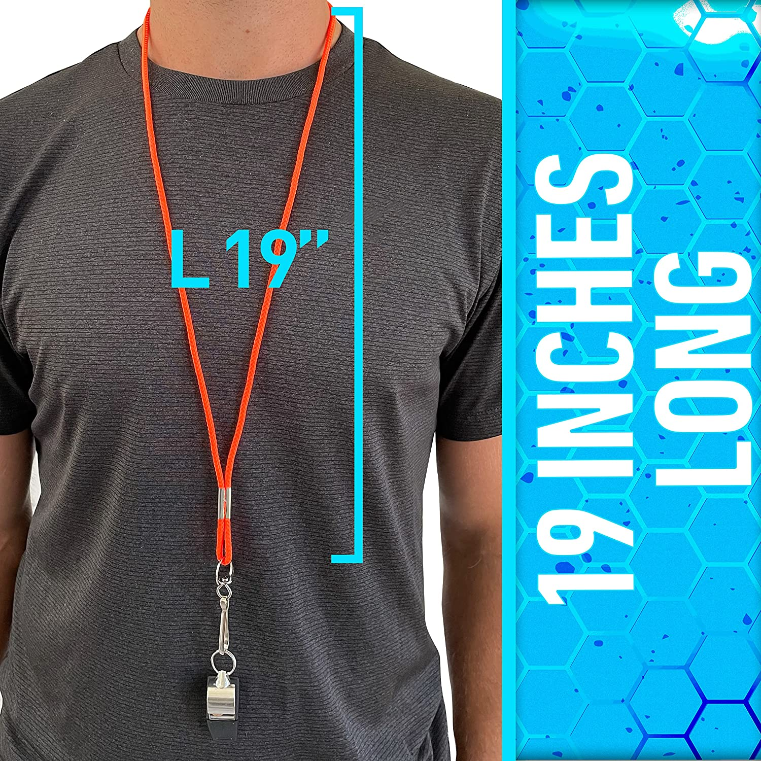 Metal Whistle with Lip Guard by Franklin 5