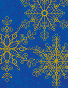 Metallic Snowflakes Holiday Card by Great Arrow Graphics