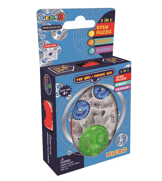 Micro Gear - Gray-by-Play-A-Maze