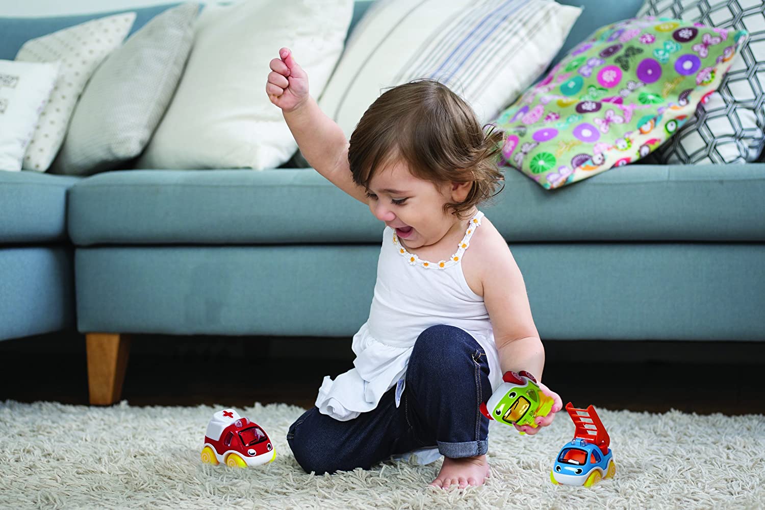 Mighty Mini Roll Go Cars by Edushape 5