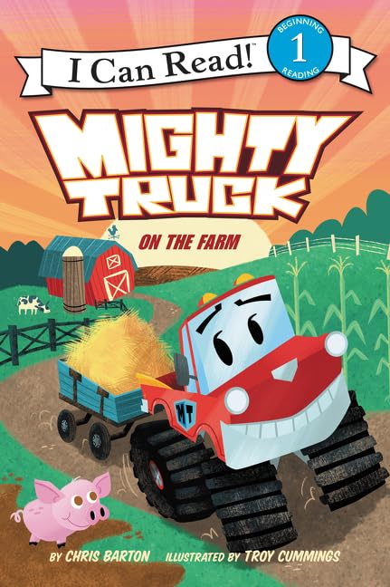 Mighty Truck on the Farm (I Can Read Level 1)-by-Harper Collins