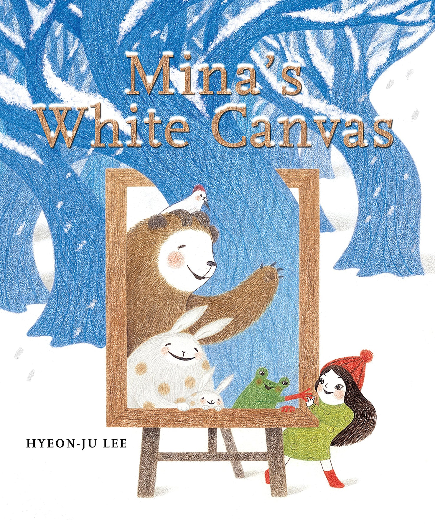 Mina's White Canvas-by-Peter Pauper Press