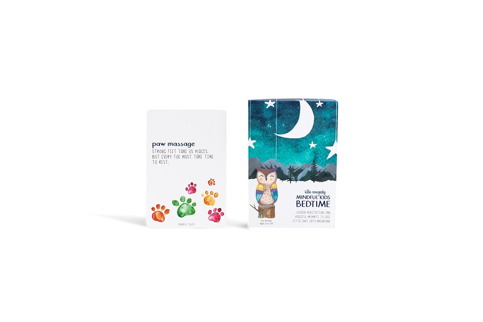 Mindful Kids Cards Bedtime by Little Renegades 4