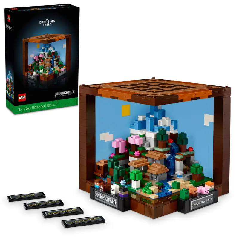 Minecraft Crafting Table-by-Lego