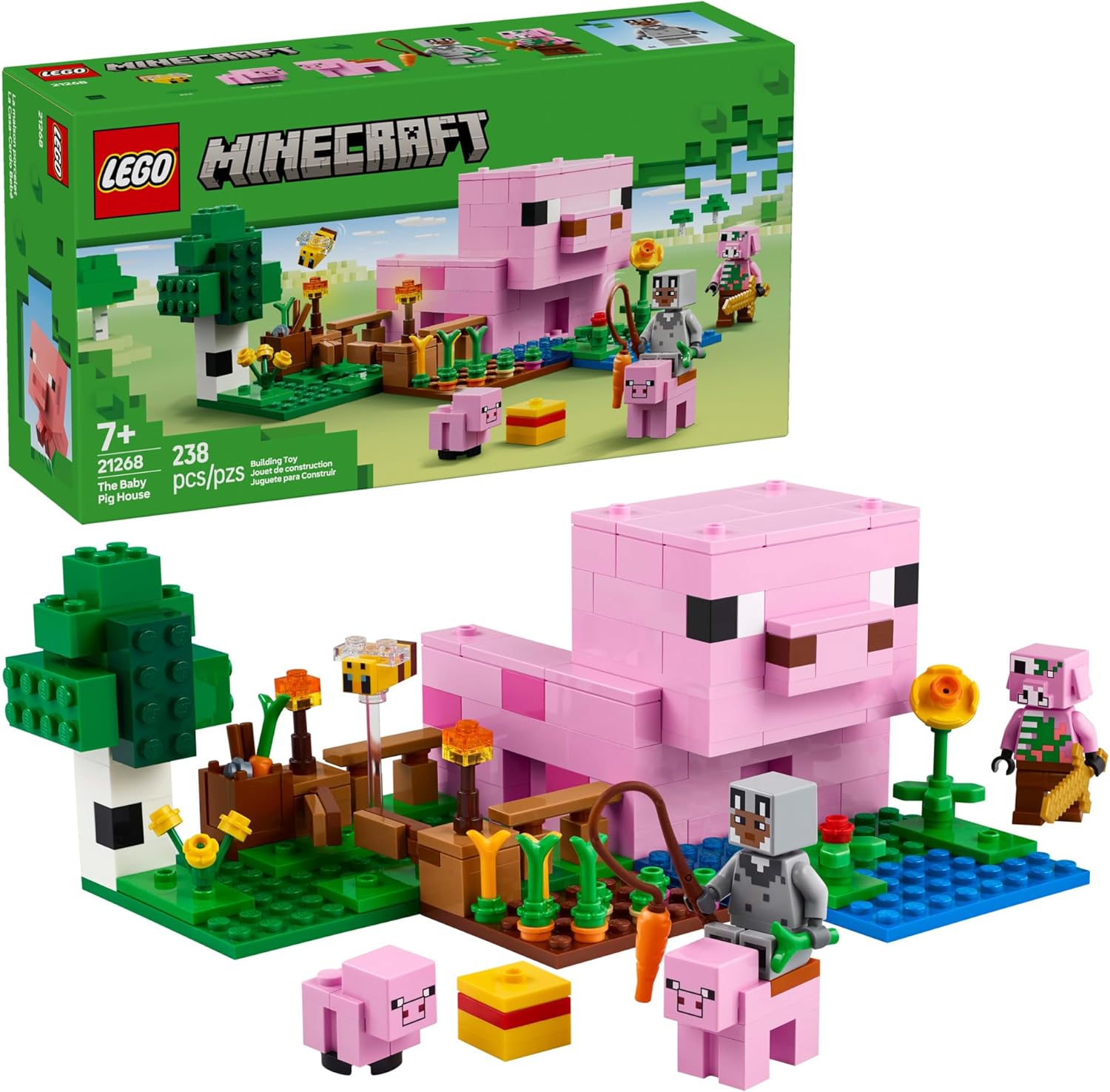 Minecraft The Baby Pig House-by-Lego