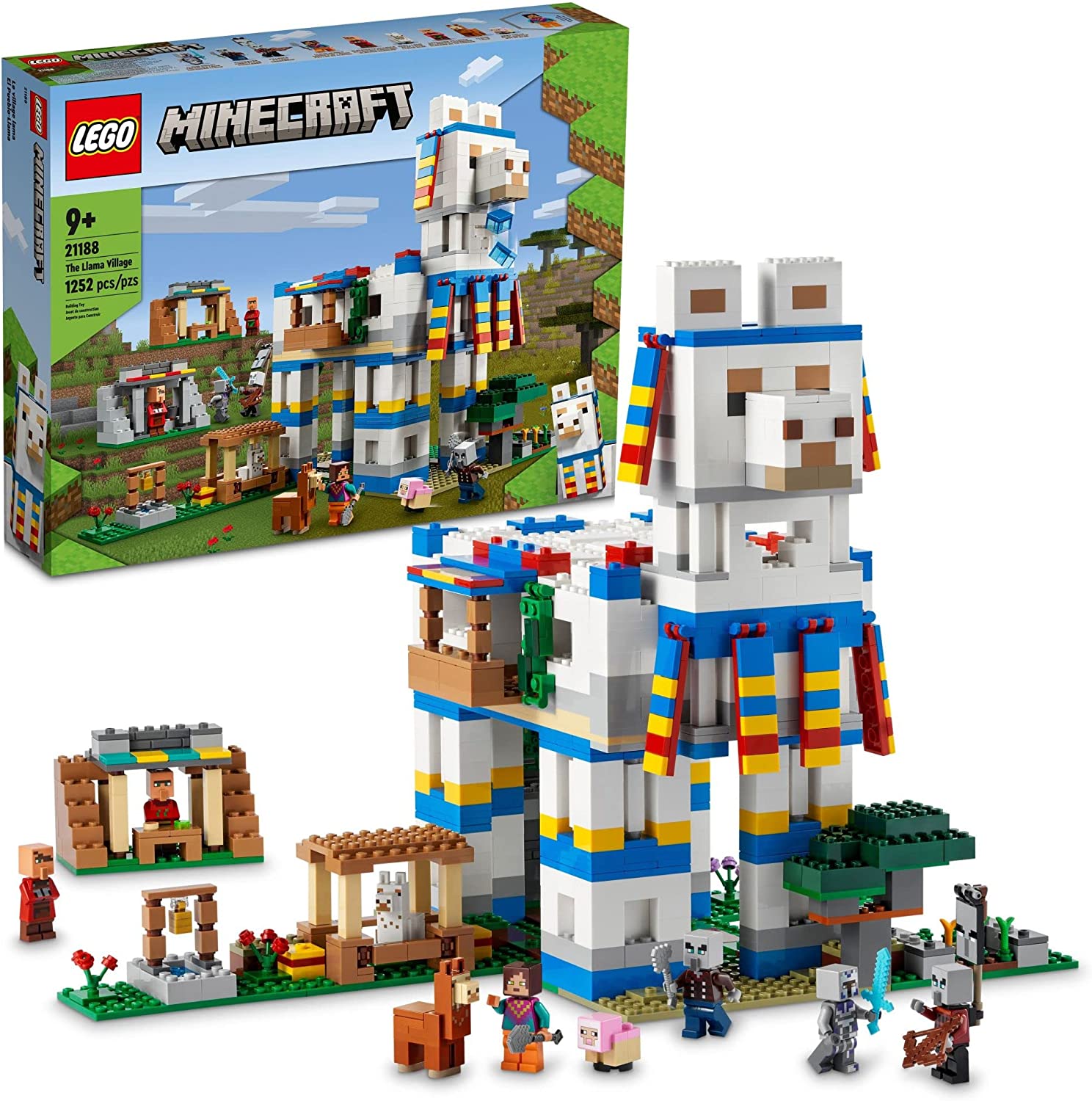Minecraft The Llama Village by Lego