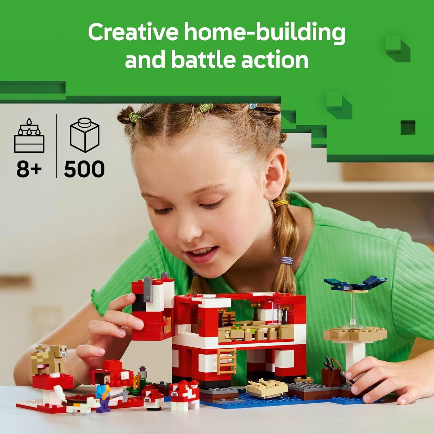 Minecraft The Mooshroom House – A2Z Science & Toys