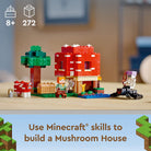 Minecraft The Mushroom House by Lego 1