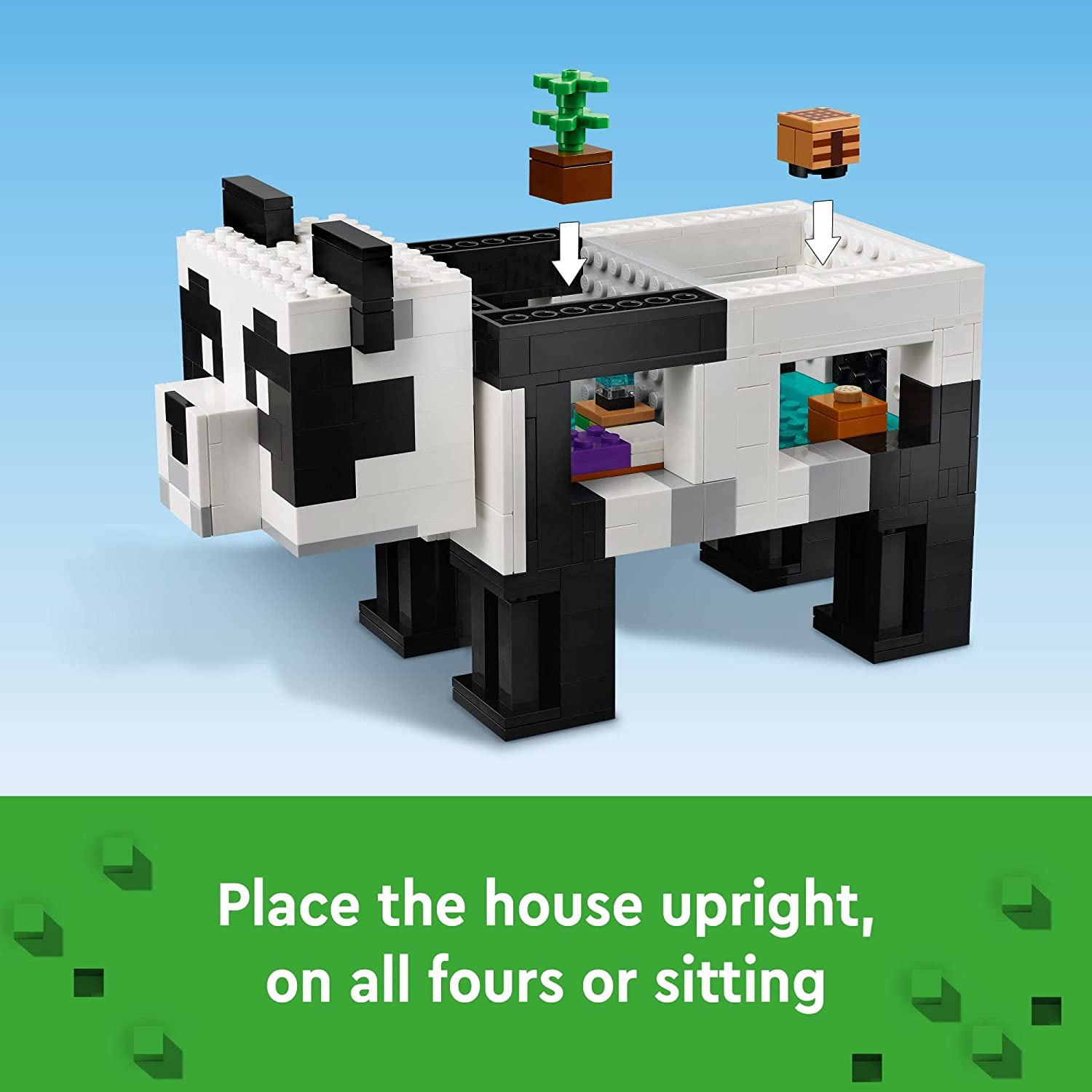 Minecraft The Panda Haven by Lego 3
