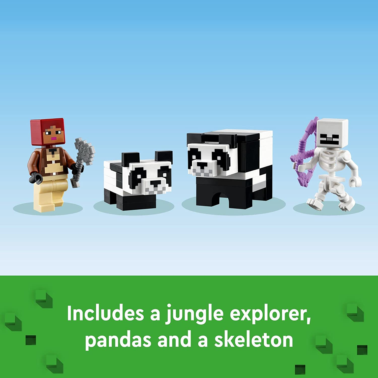 Minecraft The Panda Haven by Lego 5