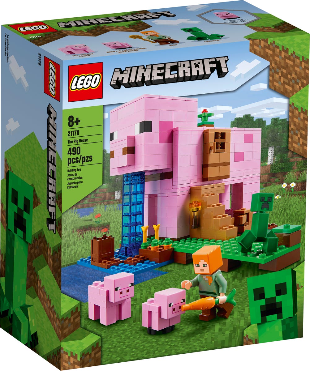 Minecraft The Pig House by Lego