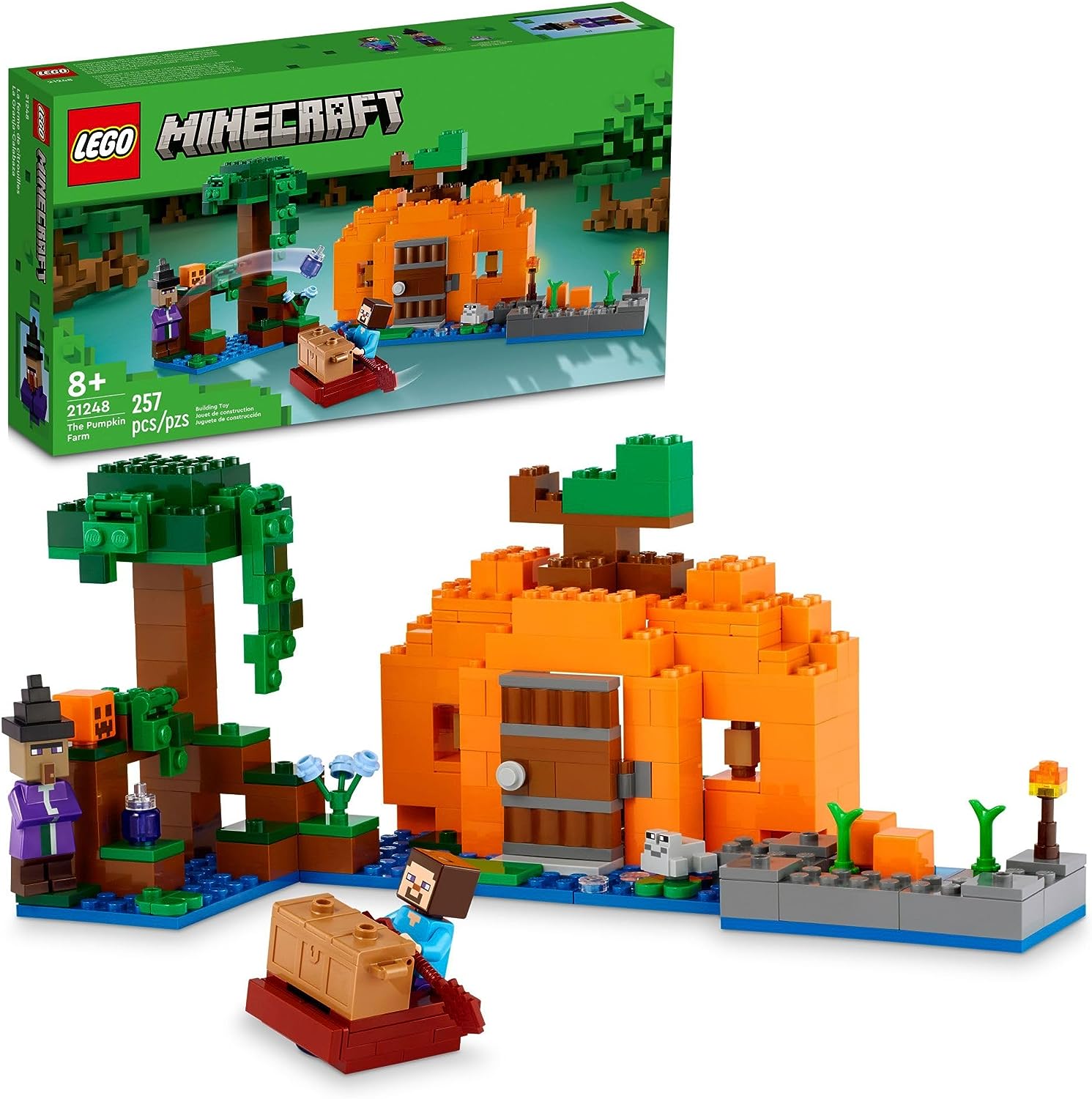 Minecraft The Pumpkin Farm-by-Lego