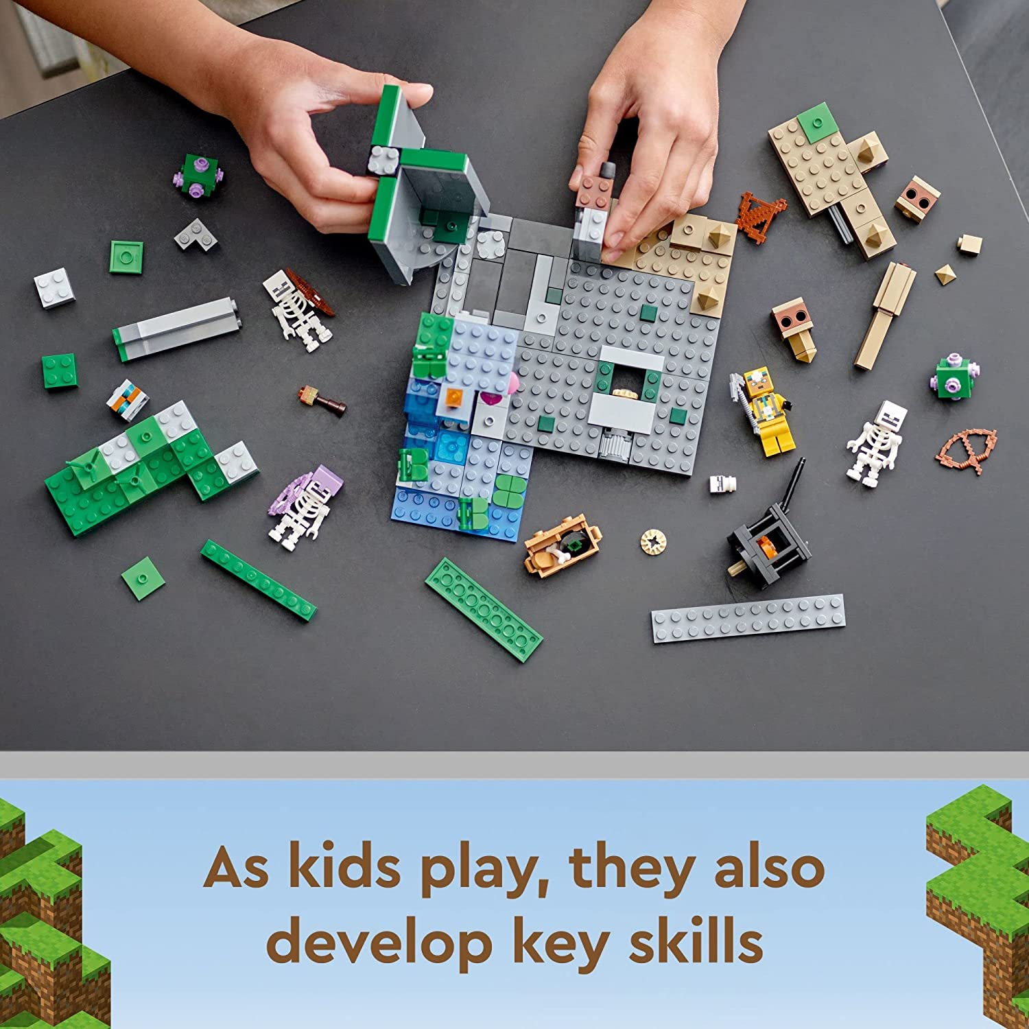 Minecraft The Skeleton Dungeon by Lego 4