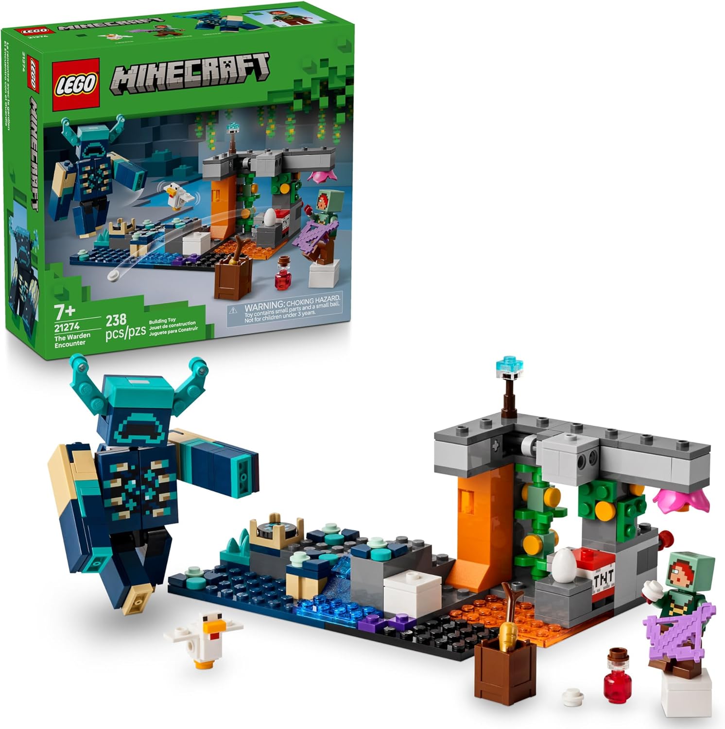 ワールドウォークラフト　未開封22パック　スターター８個　セット Minecraft The Warden Encounter – A2Z Science & Toys