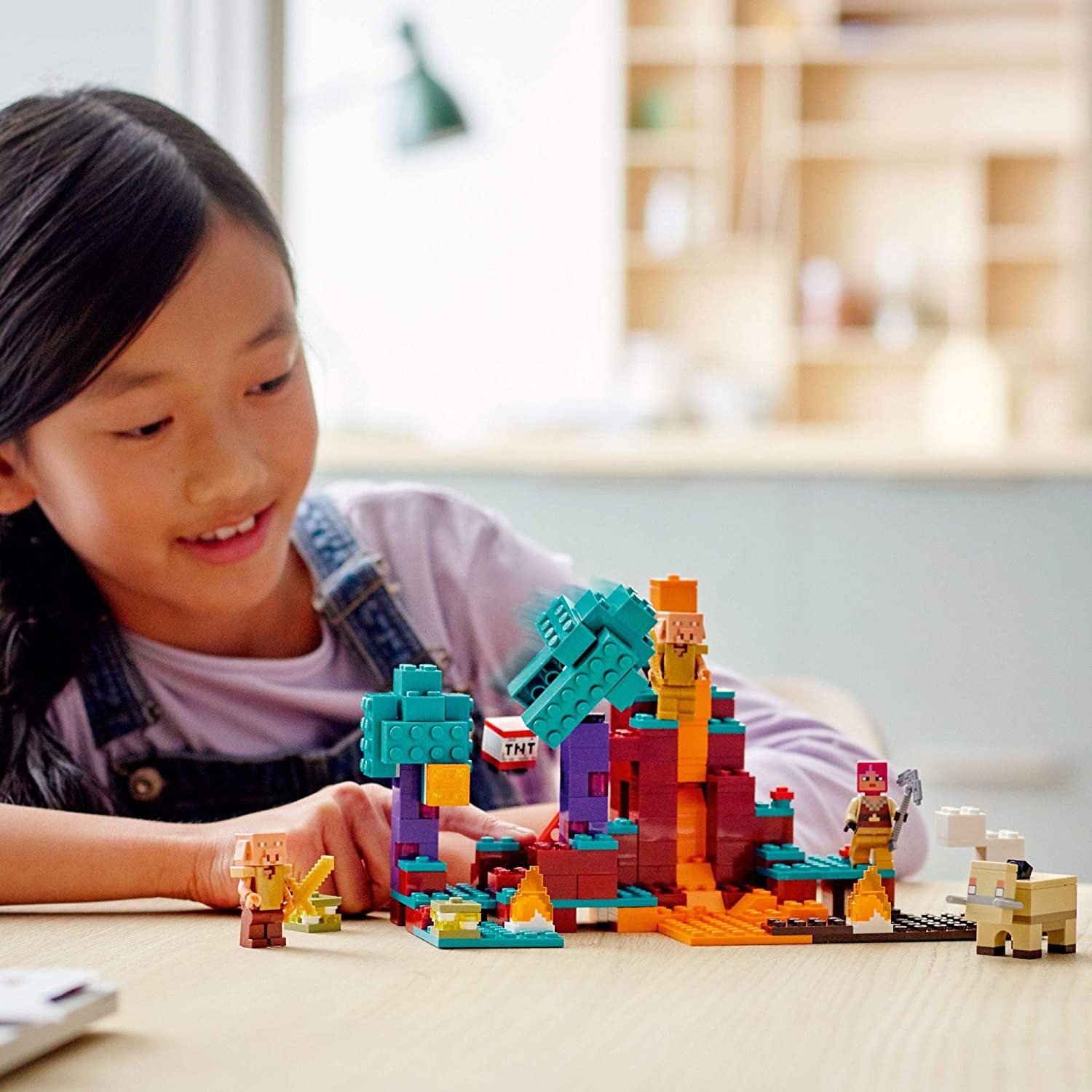 Minecraft The Warped Forest by Lego 5