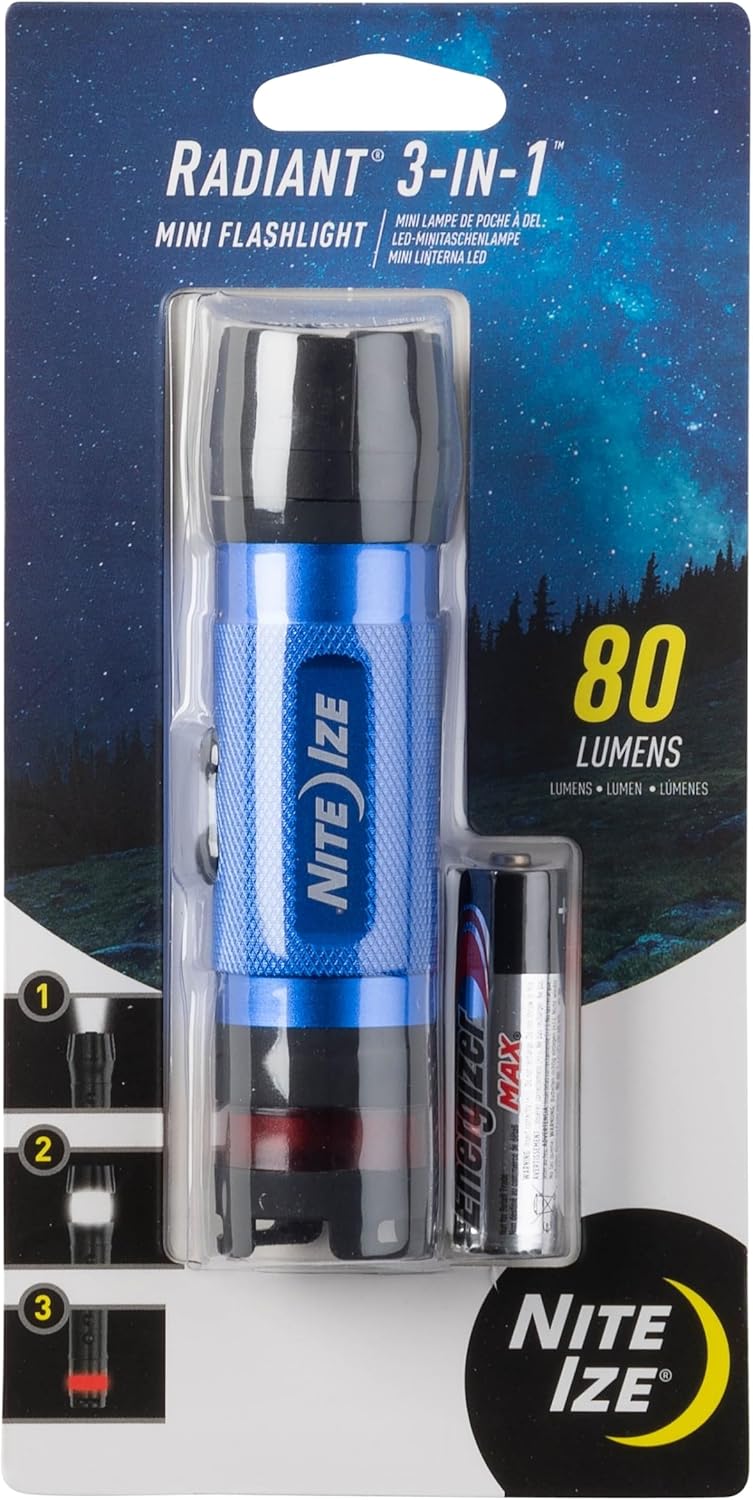 Mini 3-in-1 Flashlight - Blue-by-Niteize