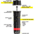 Mini 3 in 1 Flashlight Red by Niteize 2