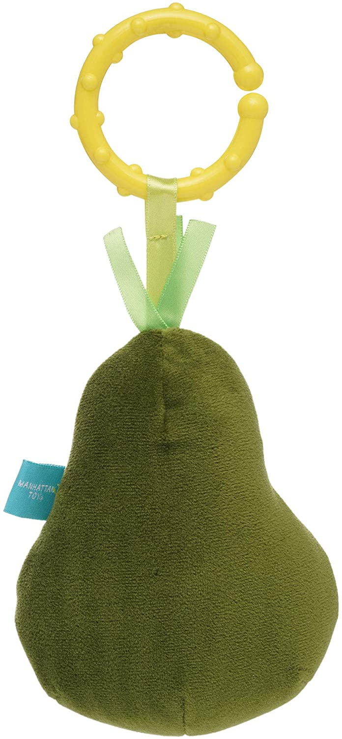 Mini Apple Farm Avacado Baby Travel Toy by Manhattan Toy 2