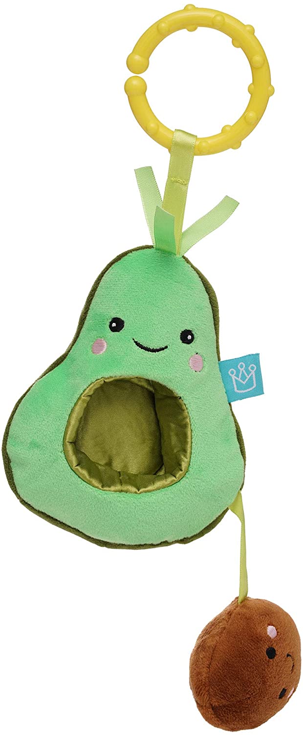 Mini Apple Farm Avacado Baby Travel Toy by Manhattan Toy 3