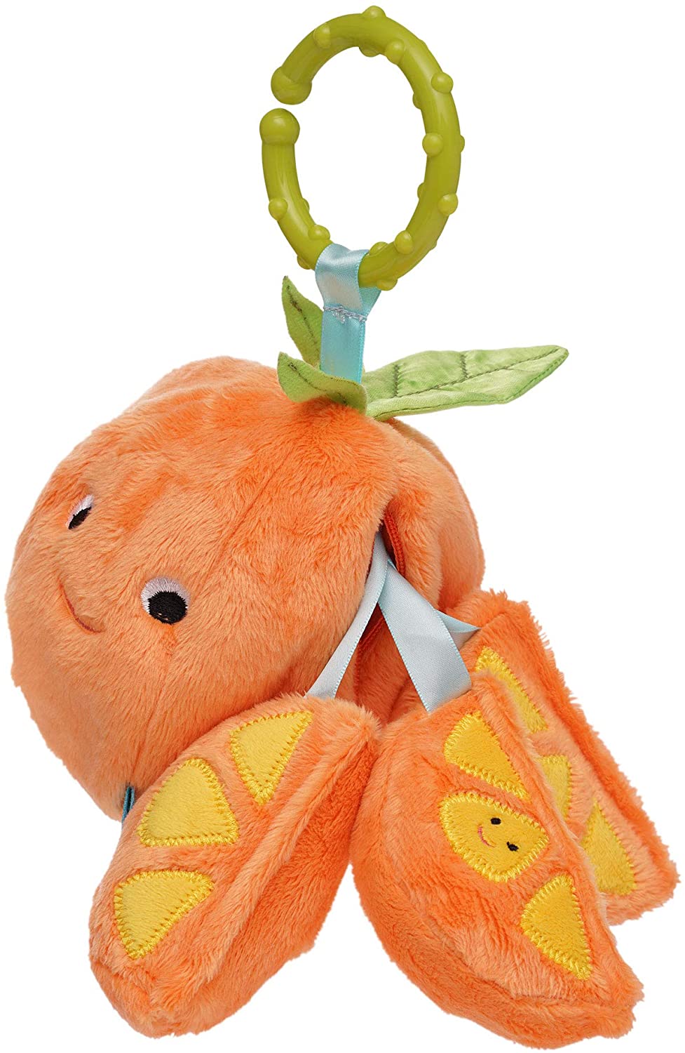 Mini Apple Farm Orange Baby Travel Toy by Manhattan Toy 2