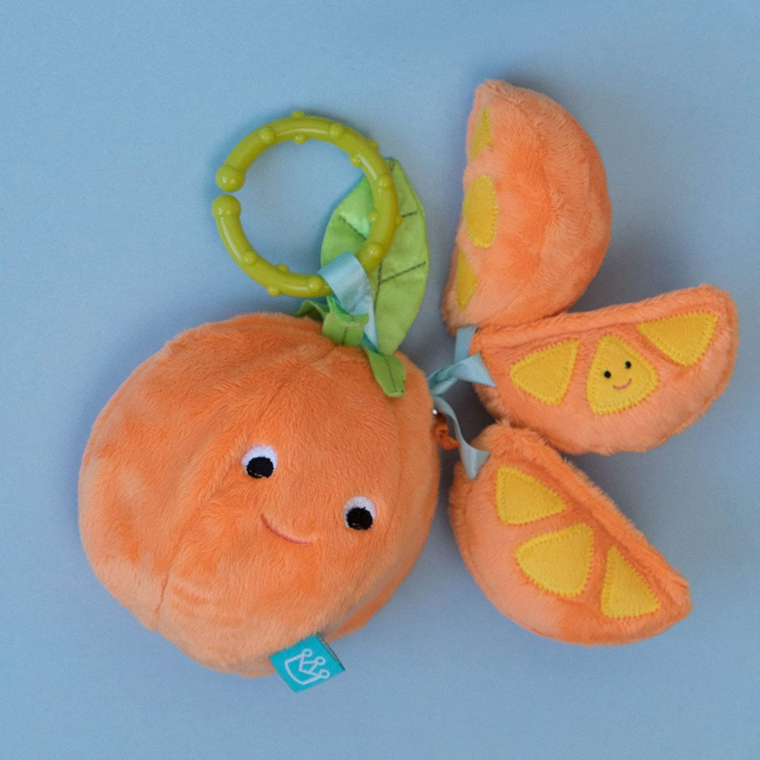Mini Apple Farm Orange Baby Travel Toy by Manhattan Toy 5