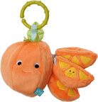 Mini Apple Farm Orange Baby Travel Toy by Manhattan Toy