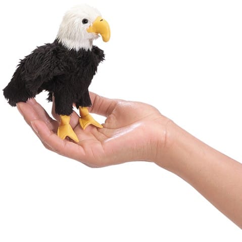 Mini Bald Eagle Puppet by Folkmanis