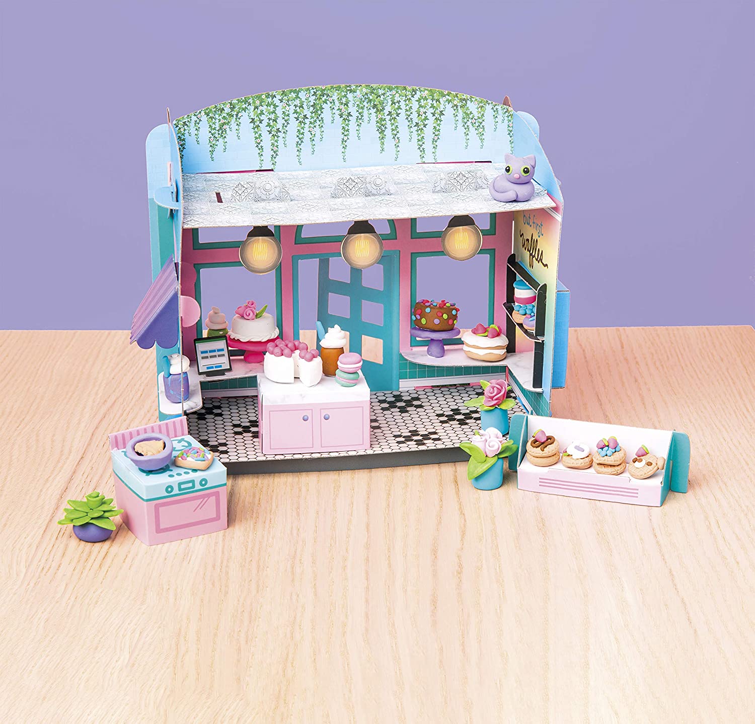 Mini Clay World Cute Cafe by Klutz 1