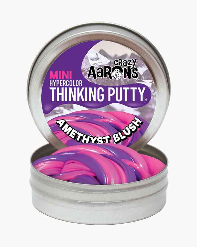 Mini Epic Amethyst Thinking Putty Hypercolors by Crazy Aarons