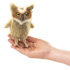 Mini Great Horned Owl Puppet by Folkmanis