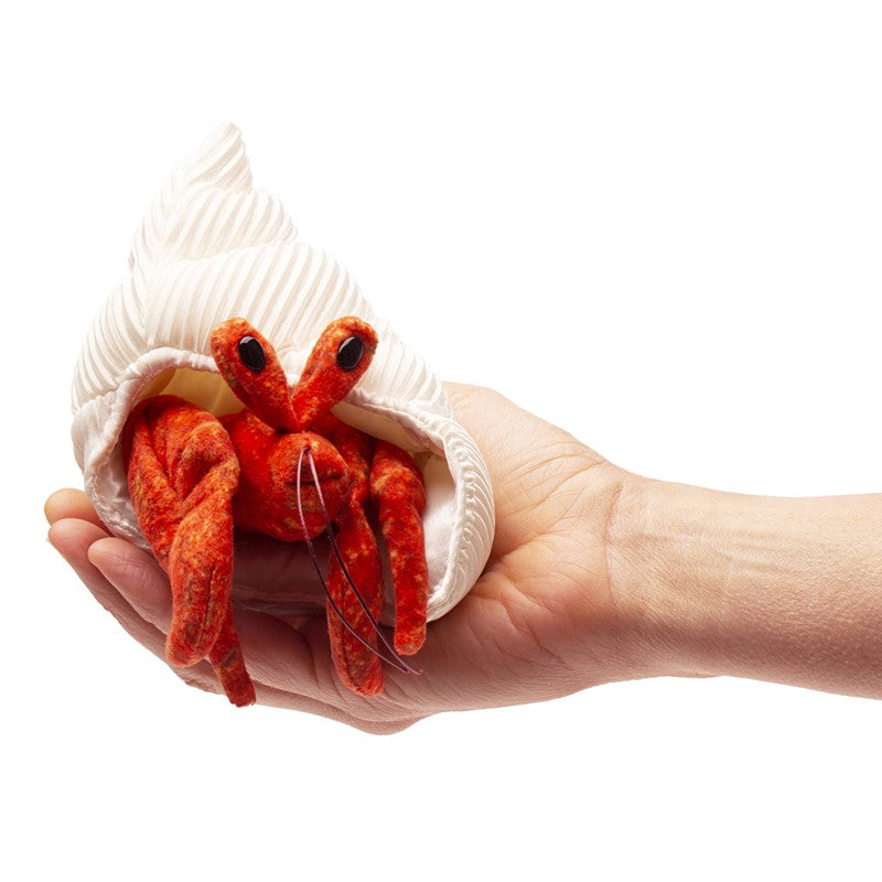 Mini Hermit Crab Puppet by Folkmanis