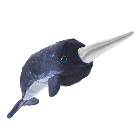 Mini Narwhal Finger Puppet by Folkmanis 1