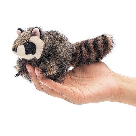 Mini Raccoon Puppet by Folkmanis