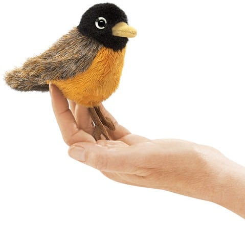 Mini Robin Puppet by Folkmanis