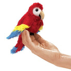 Mini Scarlet Macaw Puppet by Folkmanis
