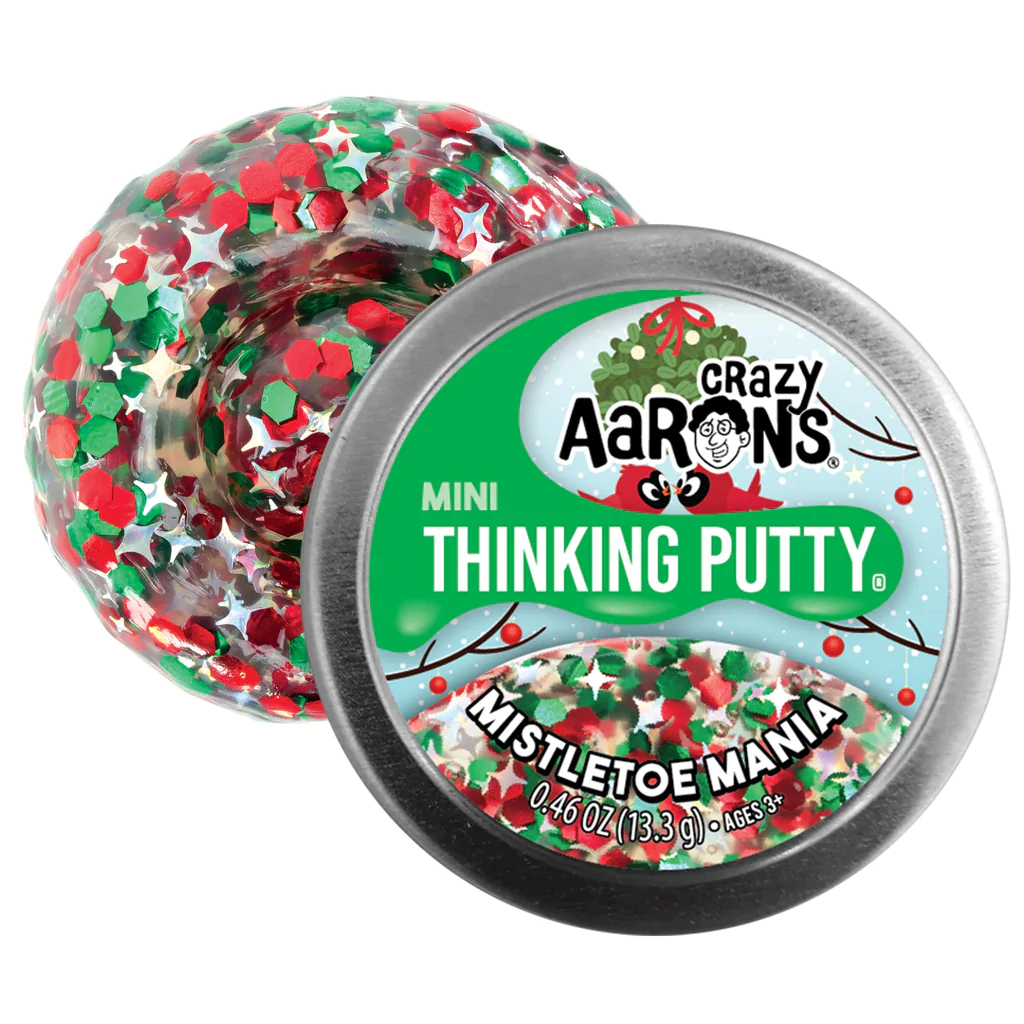 Mistletoe Mania Holiday Putty Mini Tin – A2Z Science & Toys