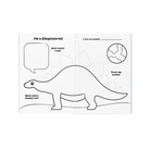 Mini Traveler Coloring Activity Kit Dinosaurs in Space by Ooly 3