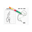 Mini Traveler Coloring Activity Kit Dinosaurs in Space by Ooly 4