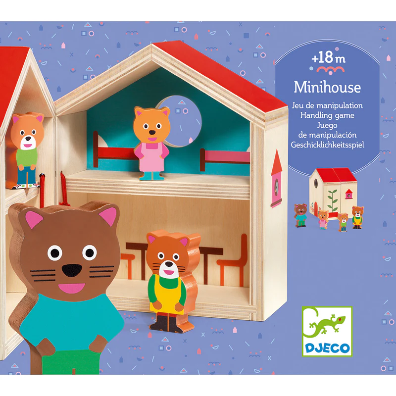 Minihouse Wooden Playset-by-Djeco