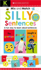 Mix Match Silly Sentences Kindergarten Workbook Scholastic Early Learners by Scholastic