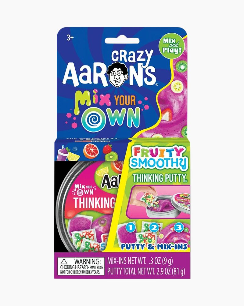 Mix Your Own Fruity Smoothy Thinking Putty-by-Crazy Aaron's Putty World