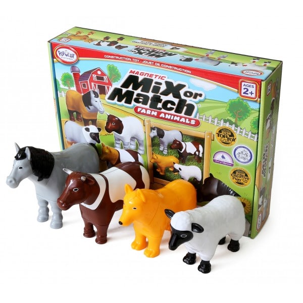 Mix or Match Farm Animals – A2Z Science & Toys